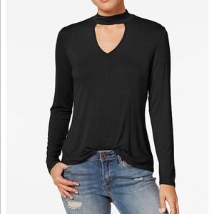 Long Sleeve Fashiom Top Dark Purple